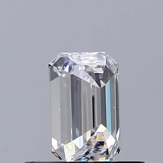 0.51ct Emerald Lab Grown Diamond (Colour D, Clarity VS2, IGI Certified)