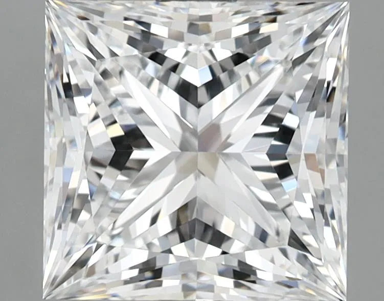 3.28ct Princess Lab Grown Diamond (Colour D, Clarity VVS1, IGI Certified)