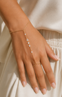 Pearl Drop Hand Chain