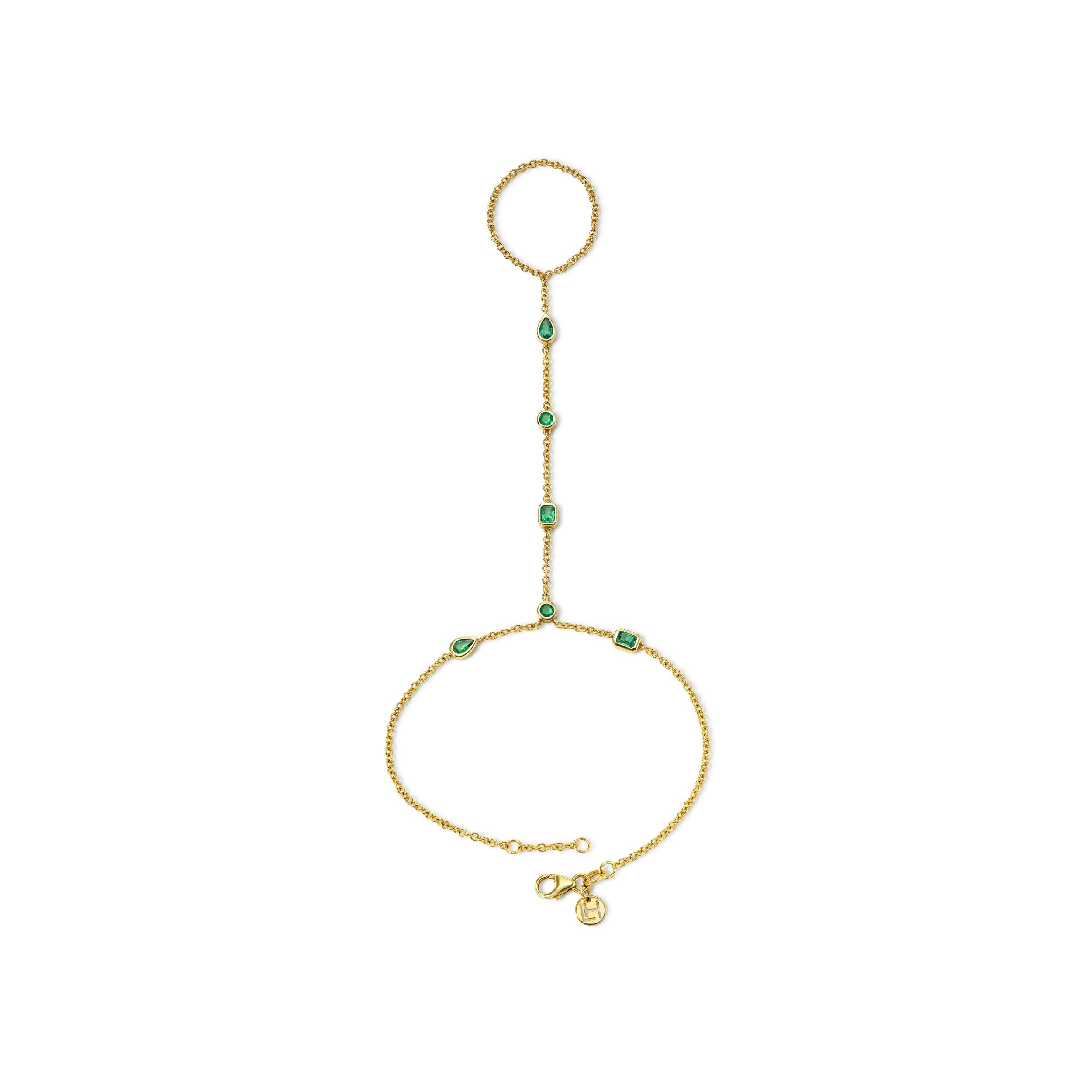 Emerald’s Hand Chain