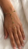Emerald’s Hand Chain